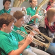 Jungmusiker gestalten die heiligen Messe mit