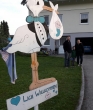 Storchaufstellen für Leni Baumüller